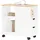 SoBuy Druckertisch 30x60x60 cm Weiß