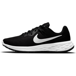 Nike REVOLUTION 6 Laufschuhe Herren in black-white-iron grey, Größe 43