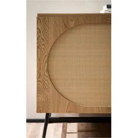 Wohnling Sideboard 140 x 80 x 40 cm Braun