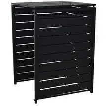 Merxx Mülltonnenbox Anbau klein 64 x 109 x 106 cm grau