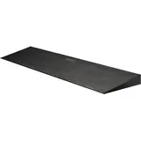 Wiltec Türschwellenrampe Rollstuhlrampe schwarz