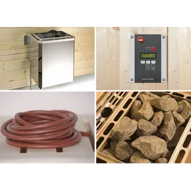 Weka Halmstad inkl. 7,5 kW Ofen + ext. Steuerung