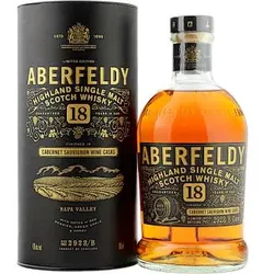 Aberfeldy 18 Jahre Napa Valley Limited Edition  Single Malt Whisky 43% Vol. 700ml