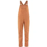 Fjällräven Vardag Dungaree Trousers W Damen Desert Brown