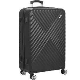 Kingston Koffer-Set 3-tlg. schwarz/lila