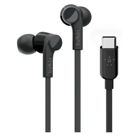 Belkin Rockstar Kopfhörer USB-C schwarz