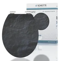 Schütte WC-Sitz Black Stone