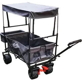 Westerholt Bollerwagen faltbar grau/schwarz
