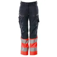 Mascot Hose mit Knietaschen ACCELERATE SAFE, Schwarzblau/hi-vis Rot, Größe