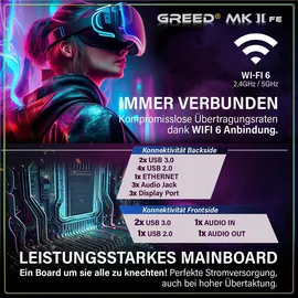Greed MK2 FE Intel Core i5-12400F Nvidia Geforce RTX 5050