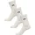 New Line Laufsocken 2 Paare Weiß 35-38
