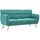 vidaXL 3-Sitzer-Sofa Stoff 172x70x82 cm Grün