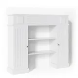 Vicco Kaminumrandung 119,5 x 103 cm weiß