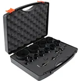 Stier Lochsägen-Set HSS-Co8 Bimetall 17-teilig (20, 22, 25, 32, 35, 40, 44, 51, 60, 68, 76 mm)