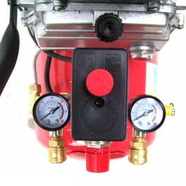 Apex Digital Druckluft Kompressor fahrbar 24L Kessel 1,5kw 230V Druckluftkompressor 2PS B4985