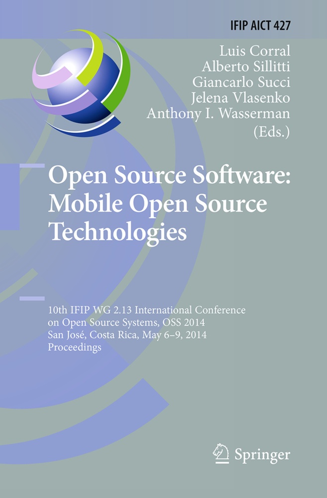 Open Source Software: Mobile Open Source Technologies  Kartoniert (TB)