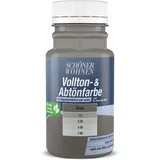 Schöner Wohnen Vollton- und Abtönfarbe Grau Matt 125 ml