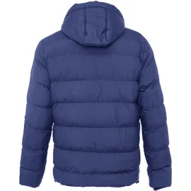 Cipo & Baxx "Jacke", Herren, Gr. M, blau, Stoff, 100% Polyester, unifarben, regular fit normal, Jacken Winterjacke, im Steppdesign