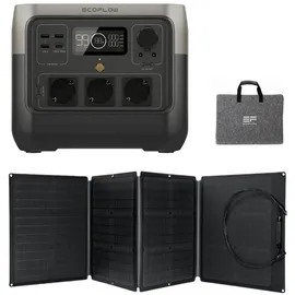 EcoFlow River 2 Pro 768 Wh inkl. 110 W Solarpanel