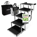 Hundetreppe Auto 65cm  5stufige Hundetreppe Große Hunde bis 70kg  Extra Stabi...