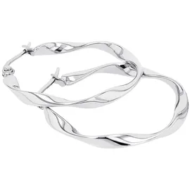 Tom Tailor Creolen 2101327 Silber Edelstahl onesize