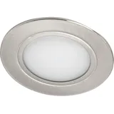 Siro LED DUO Spot 2 rund vernickelt matt