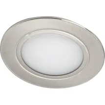 Siro LED DUO Spot 2 rund vernickelt matt