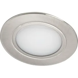 Siro LED DUO Spot 2 rund vernickelt matt