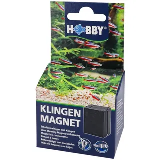 hobby® Klingenmagnet Scheibenreiniger für Aquarien mit Klingen 1 Stück