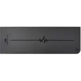 Airex Gymnastikmatte Heartbeat, LxBxH 180x61x0,4 cm, Anthrazit
