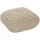 Beliani Pouf Berrechid 50 x 20 x 50 cm Beige
