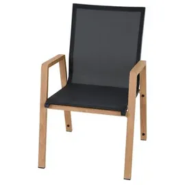 Siena Garden Catania Stapelsessel 67 x 57 x 92,5 cm dunkelgrau