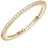Glanzstücke München Ring aus Sterling Silber mit Zirkonia in gelbgold - 48