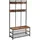 VASAGLE Garderobenbank HSR86BXV1 100 x 100 x 0 cm braun, schwarz matt