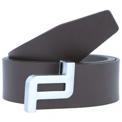 Porsche Design Icon Gürtel Leder dunkelbraun 95 cm