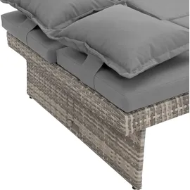 Greemotion Bahia Tobago Rattan-Lounge grau