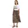 Betty Barclay Maxirock Damen Animalprint Beige/Schwarz 36