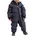 Twinkly MNS ONPC B Overall in Daunenoptik Schneeanzug mit Kapuze Winteranzug mit flauschigem Innenfutter dunkelnavy 110/116
