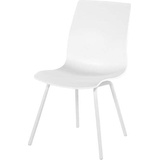 Hartman Sophie Rondo Wave Dining Stuhl Aluminium/Kunststoff Royal White