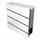 BITUXX MS-18063 Silber inkl. Zeitungsfach