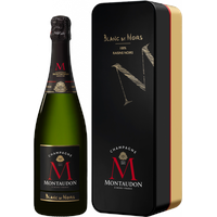 Champagne Montaudon Blanc de Noirs in Bentobox