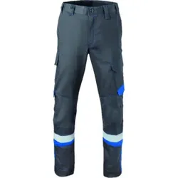 HAVEP Bundhose, 80340 Gr. 62, kohlengrau/blau