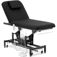 Physa Massageliege 2 Motoren 200 kg schwarz