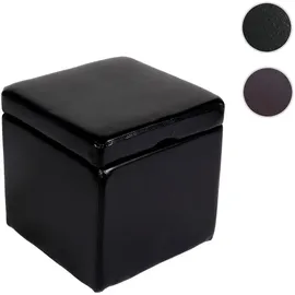 MCW Sitzhocker Carrara, schwarz