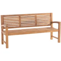CLP GARTENBANK, Teak, Holz, 180x92x59 cm, Gartenmöbel, Gartenbänke -