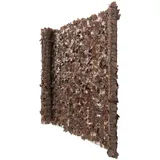 Mendler Windschutz N77 500 x 150 cm Braun Kunststoff