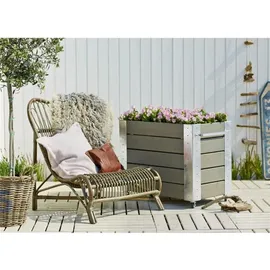 Plus Cubic Pflanzkasten 87 x 50 x 70 cm Graubraun