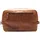 Esquire Dallas Cosmetic Bag Brown