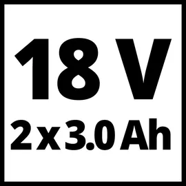 Einhell TE-CD 18 Li-i BL inkl. 2 x 3 Ah