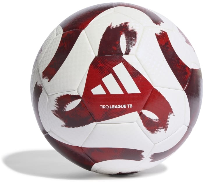 adidas Tiro League Fußball - weiß/rot-4